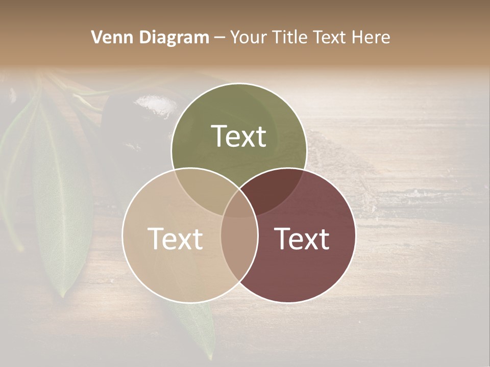 Fresh Mediterranean Floral PowerPoint Template