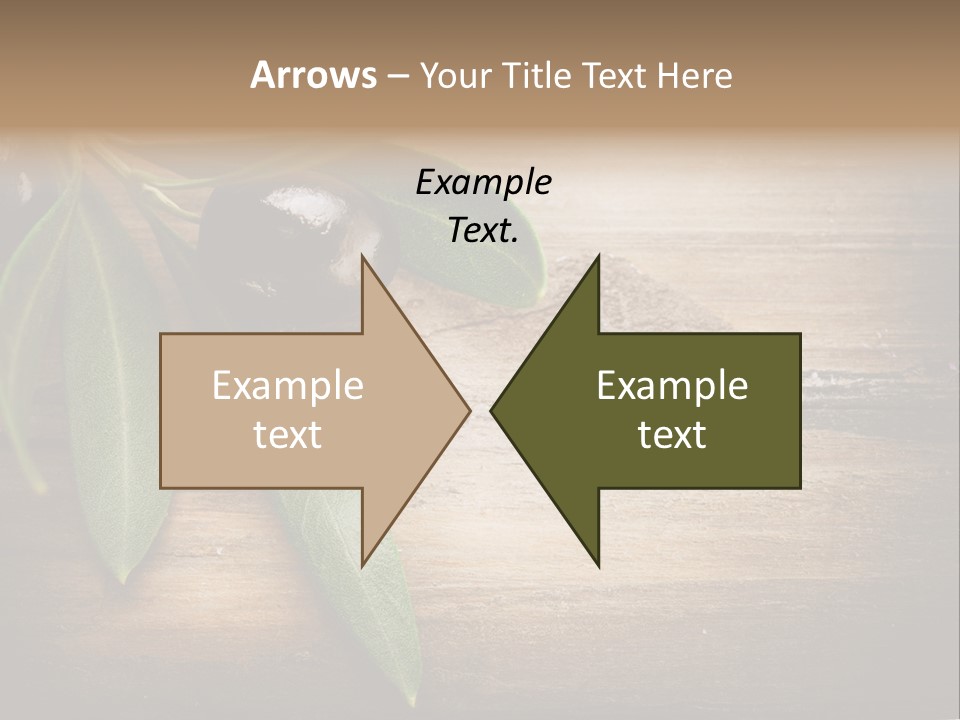 Fresh Mediterranean Floral PowerPoint Template