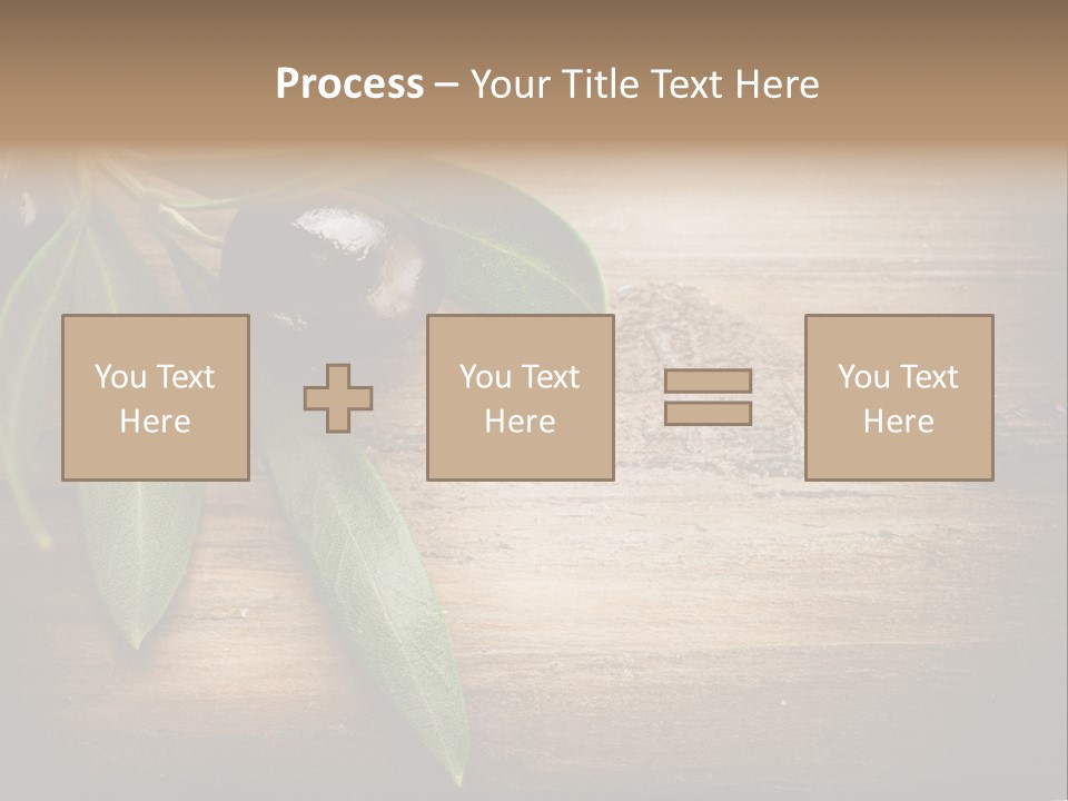 Fresh Mediterranean Floral PowerPoint Template