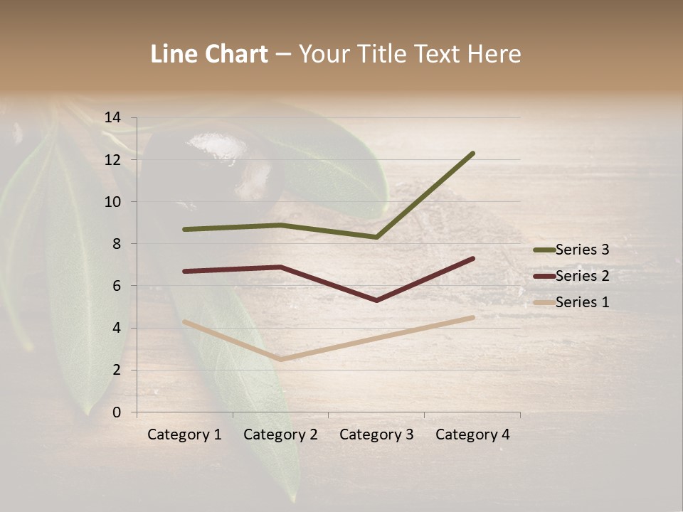 Fresh Mediterranean Floral PowerPoint Template