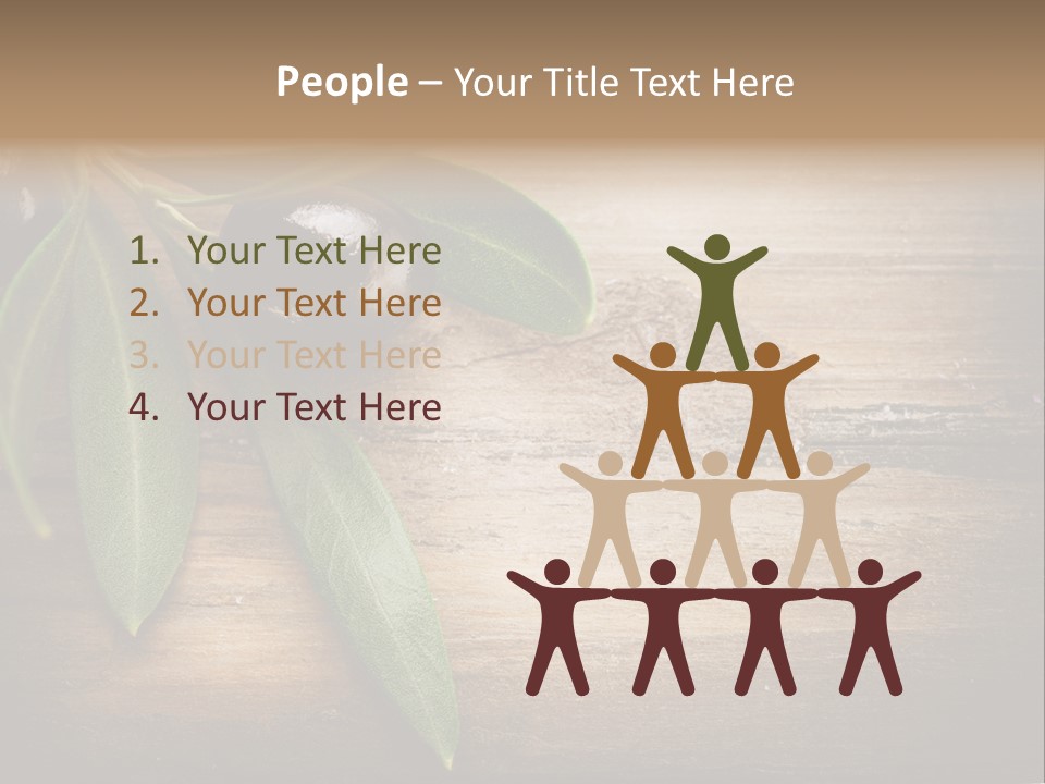 Fresh Mediterranean Floral PowerPoint Template