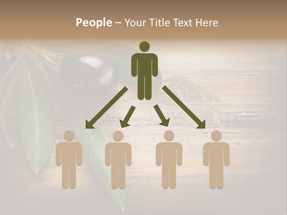 Fresh Mediterranean Floral PowerPoint Template