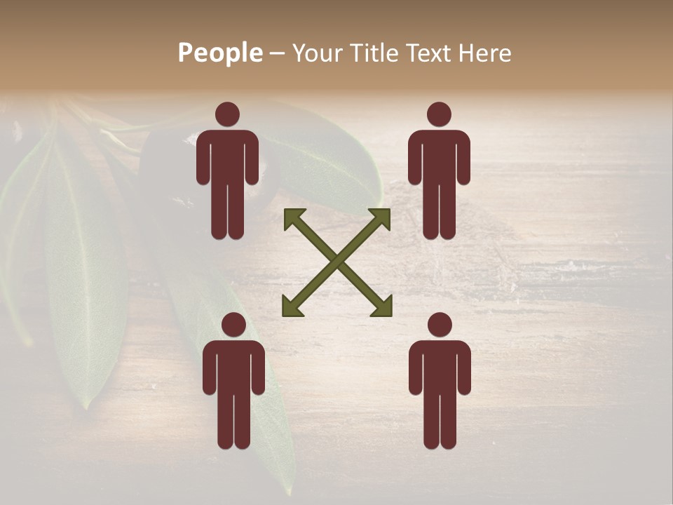 Fresh Mediterranean Floral PowerPoint Template