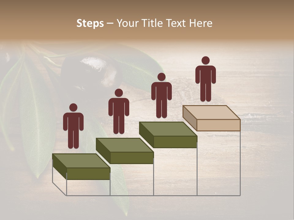 Fresh Mediterranean Floral PowerPoint Template