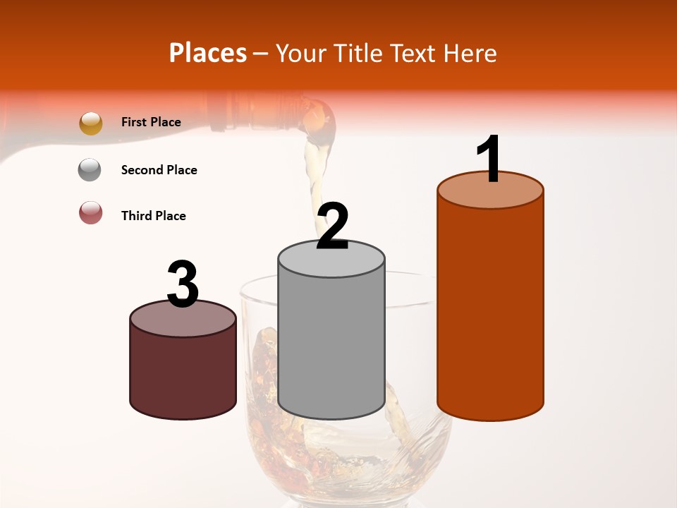 Liquor Whiskey Pour PowerPoint Template