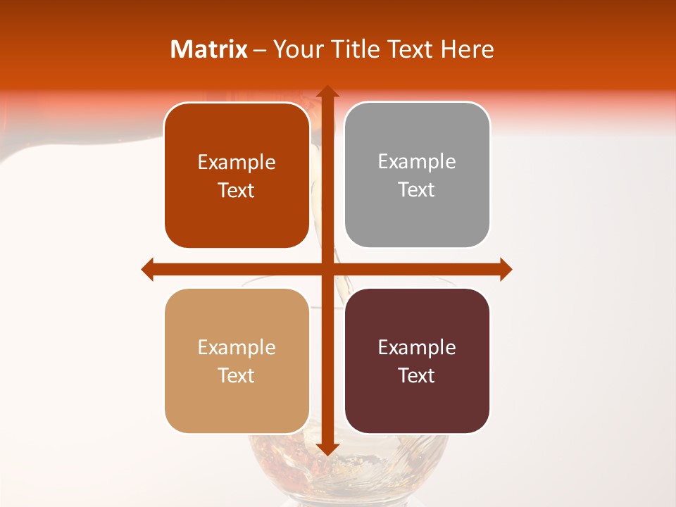 Liquor Whiskey Pour PowerPoint Template