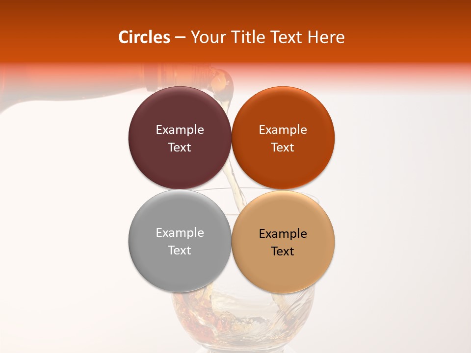 Liquor Whiskey Pour PowerPoint Template
