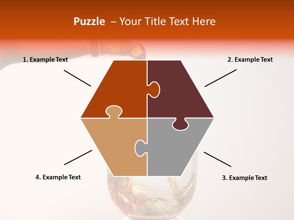 Liquor Whiskey Pour PowerPoint Template
