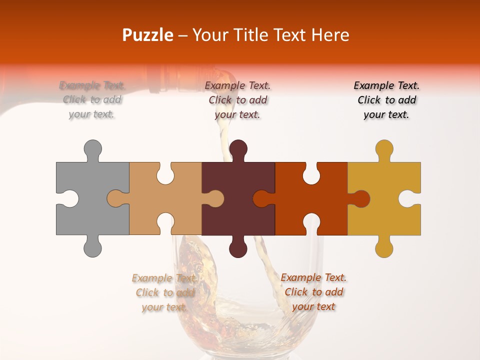 Liquor Whiskey Pour PowerPoint Template