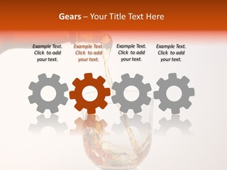 Liquor Whiskey Pour PowerPoint Template