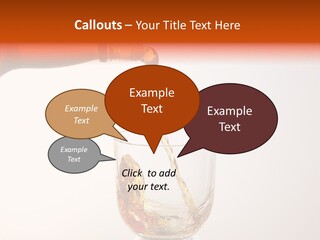 Liquor Whiskey Pour PowerPoint Template