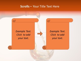 Liquor Whiskey Pour PowerPoint Template