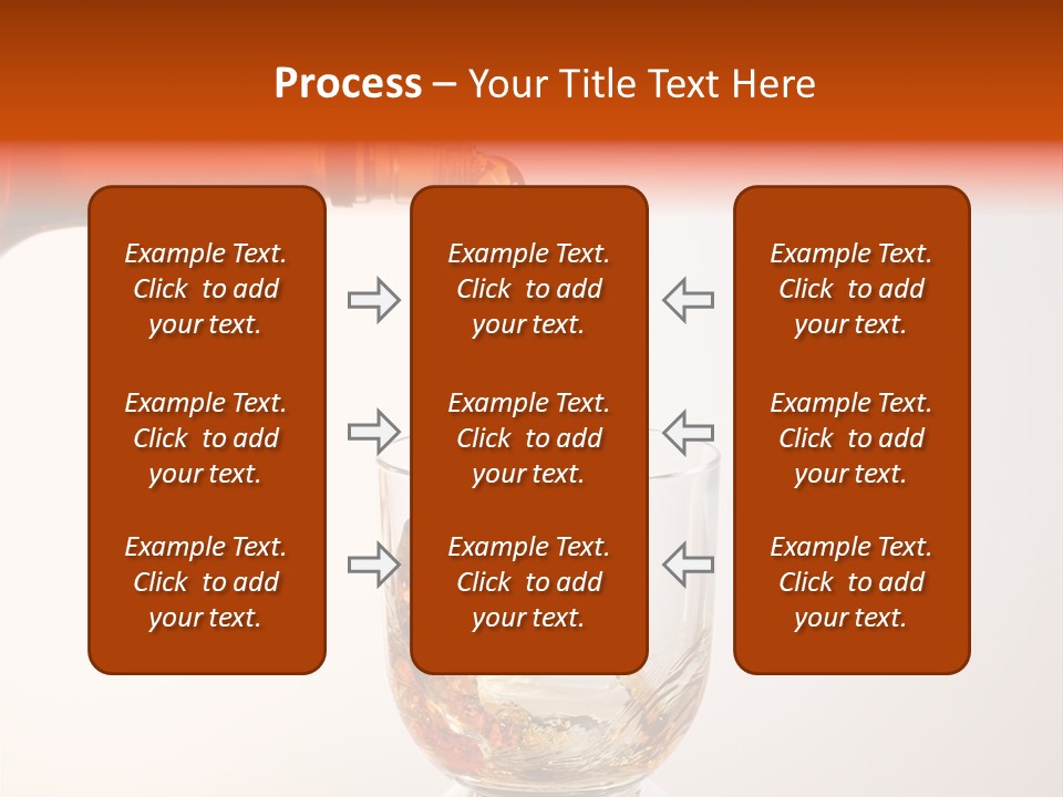 Liquor Whiskey Pour PowerPoint Template