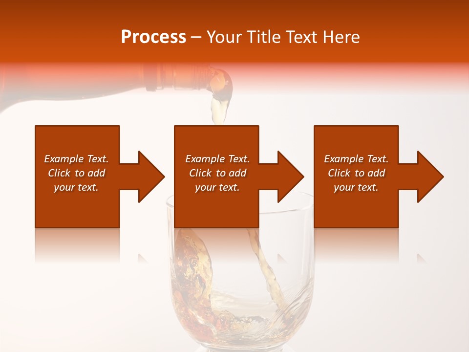 Liquor Whiskey Pour PowerPoint Template