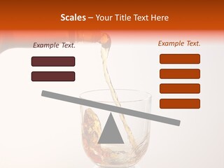Liquor Whiskey Pour PowerPoint Template