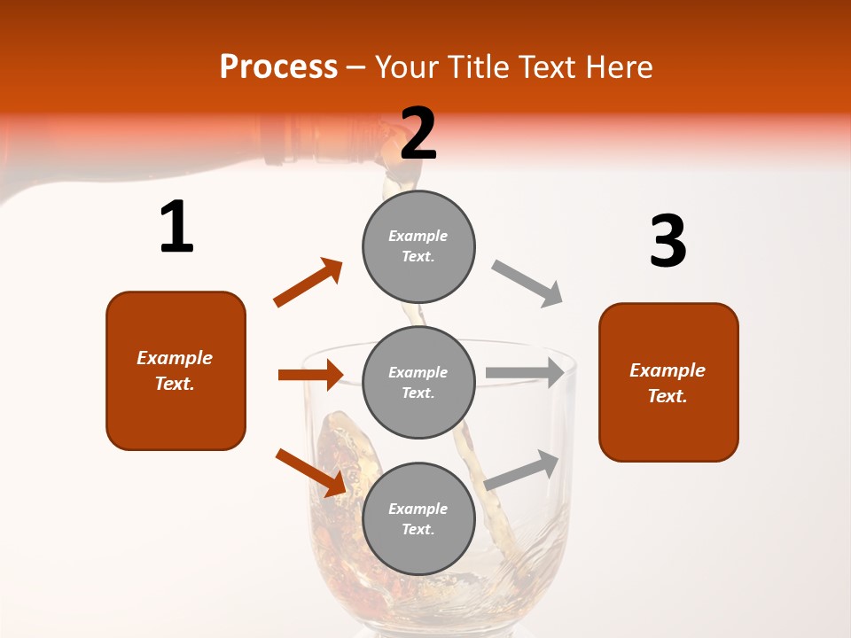 Liquor Whiskey Pour PowerPoint Template