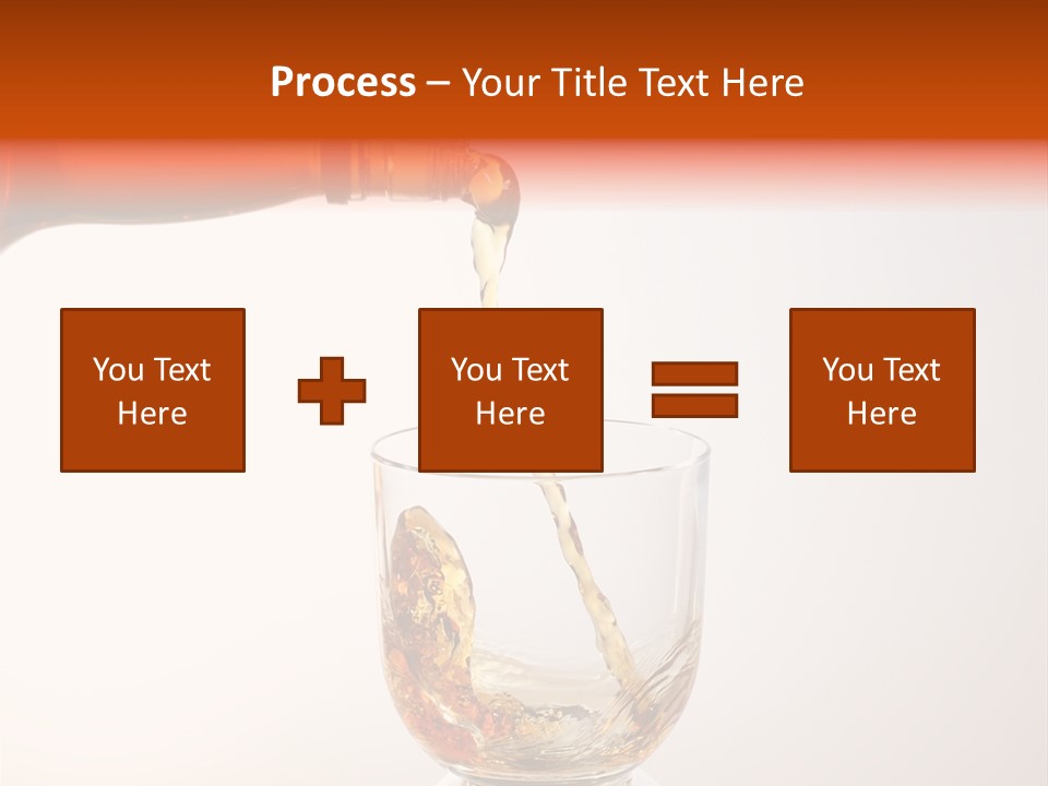 Liquor Whiskey Pour PowerPoint Template