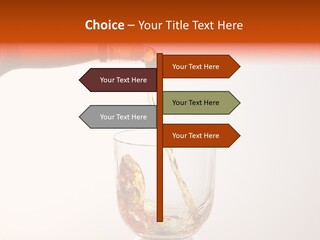 Liquor Whiskey Pour PowerPoint Template