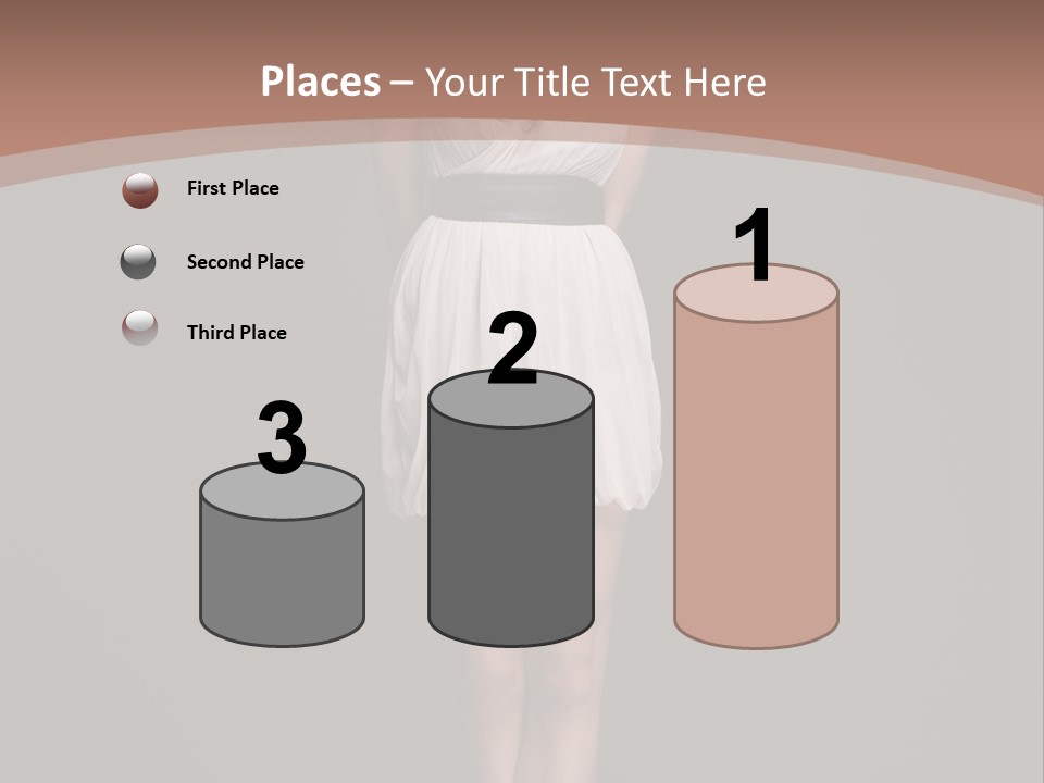 Group Chair Figure PowerPoint Template