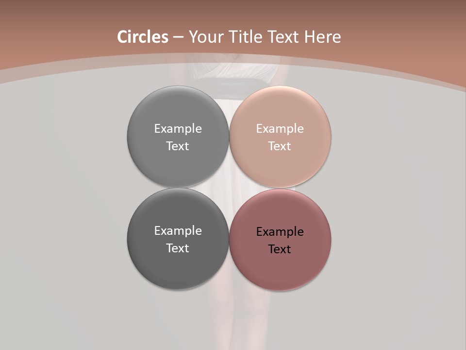 Group Chair Figure PowerPoint Template