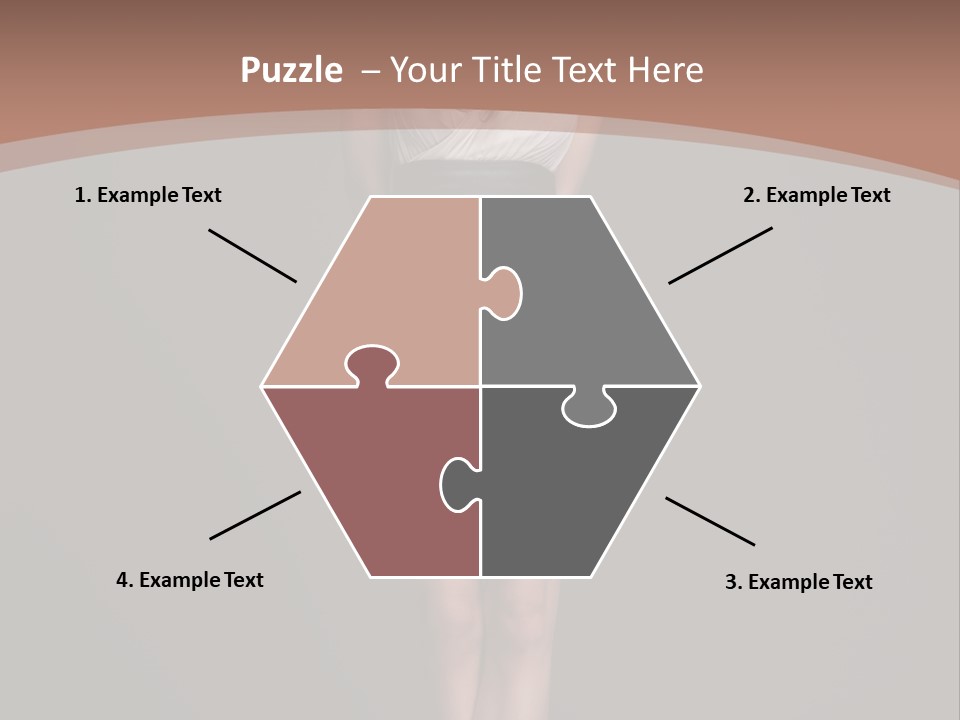 Group Chair Figure PowerPoint Template