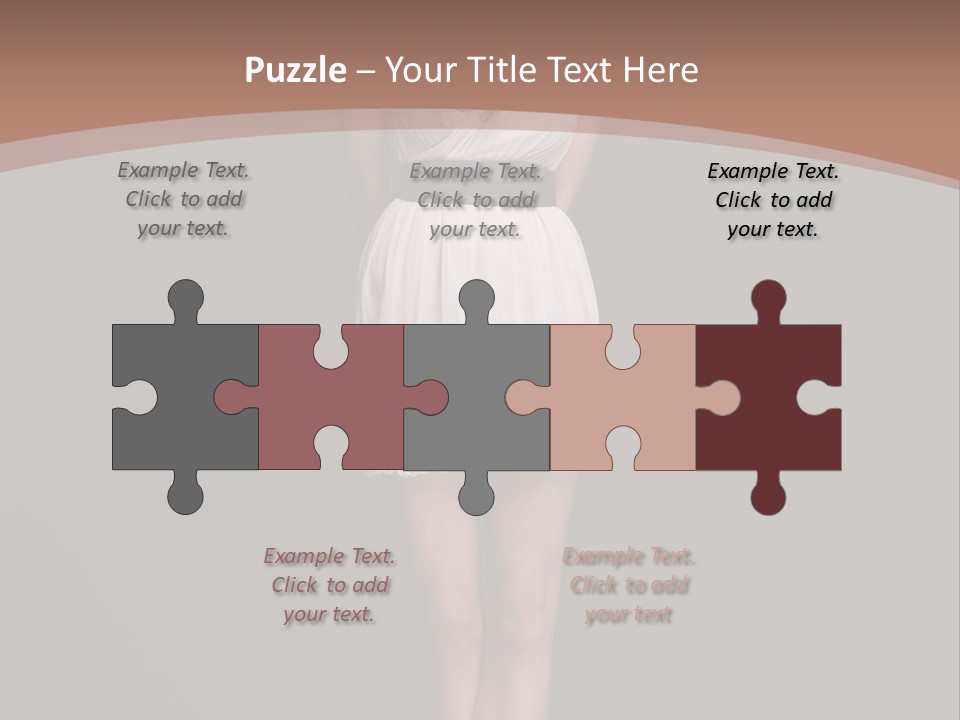 Group Chair Figure PowerPoint Template