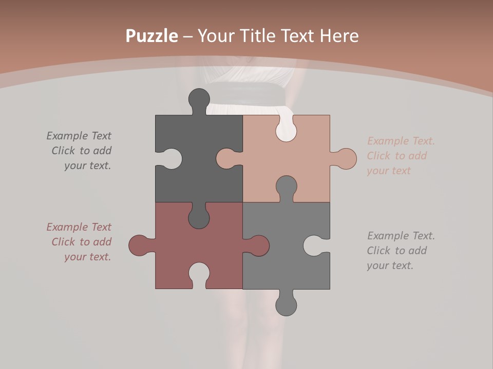 Group Chair Figure PowerPoint Template