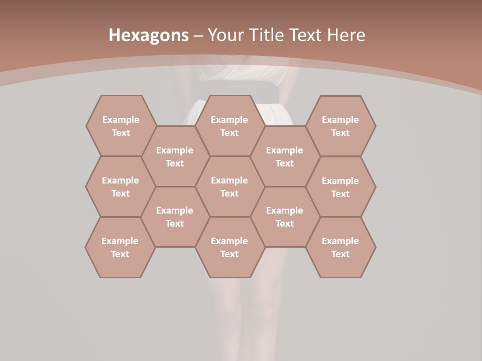 Group Chair Figure PowerPoint Template
