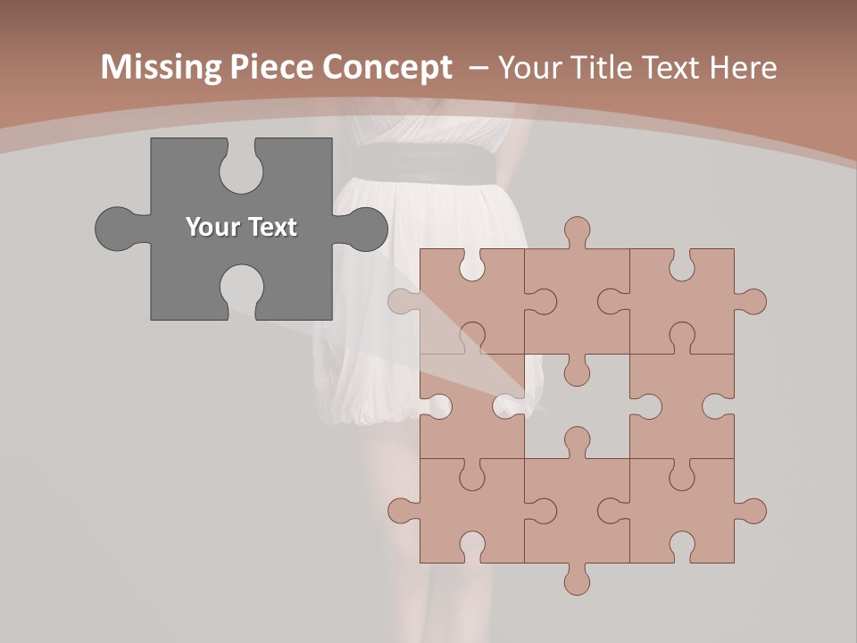 Group Chair Figure PowerPoint Template