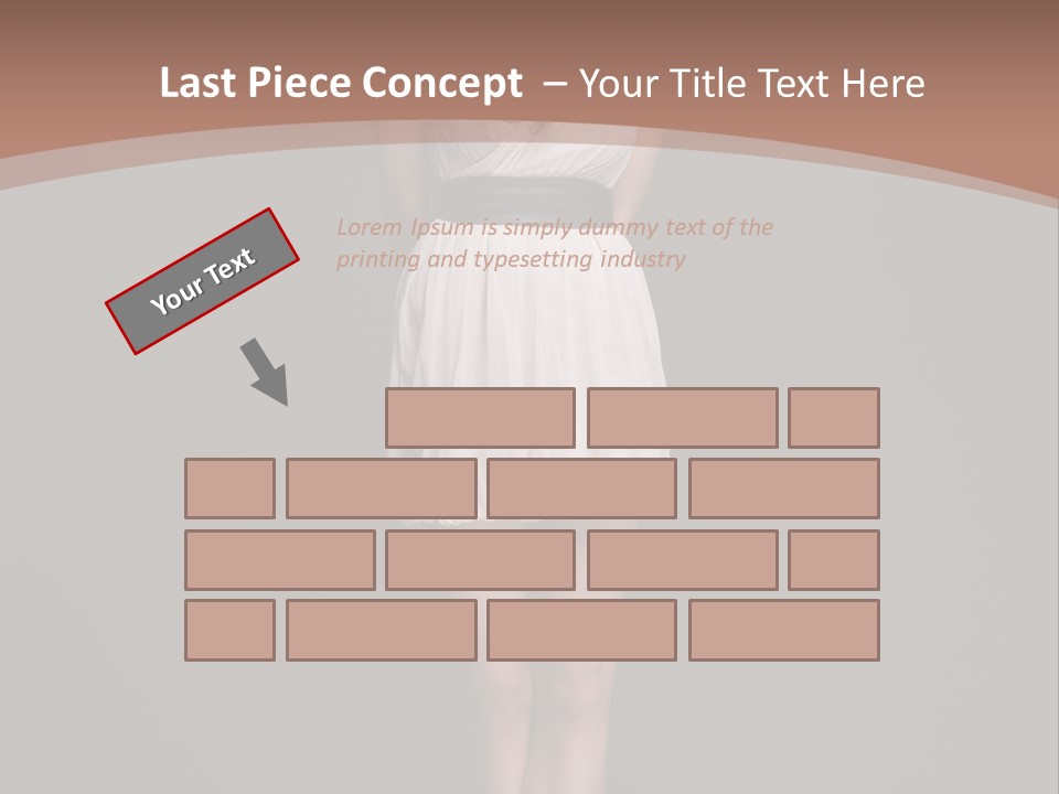 Group Chair Figure PowerPoint Template