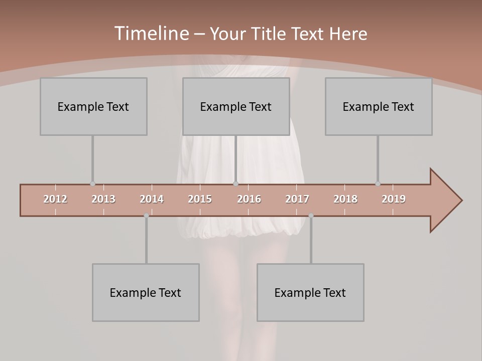 Group Chair Figure PowerPoint Template