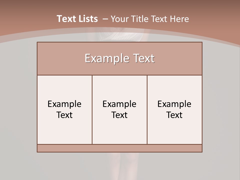 Group Chair Figure PowerPoint Template