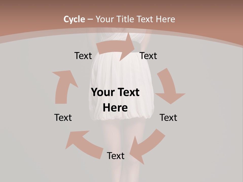 Group Chair Figure PowerPoint Template
