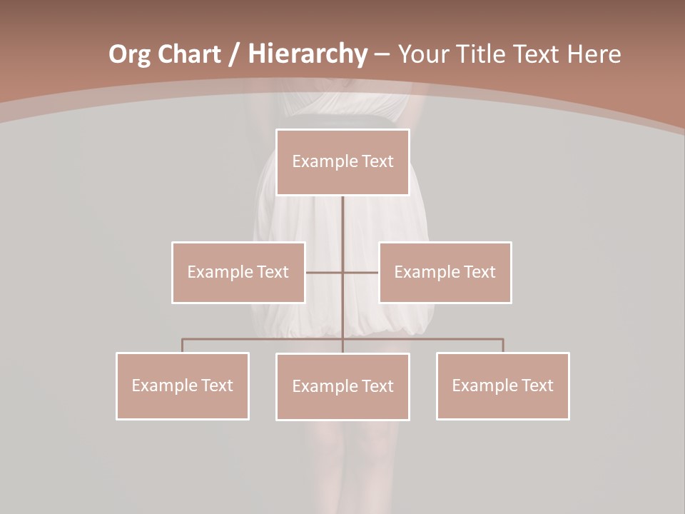 Group Chair Figure PowerPoint Template