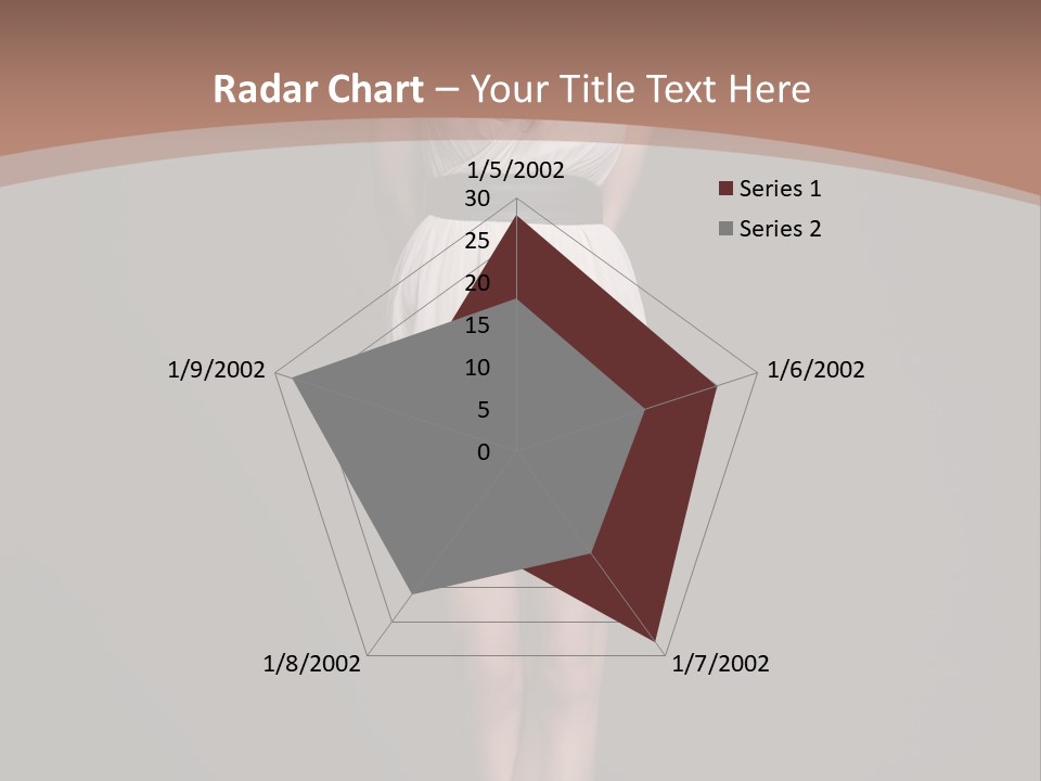 Group Chair Figure PowerPoint Template