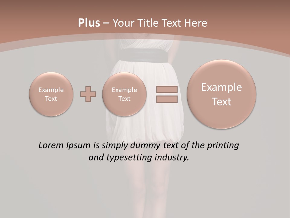 Group Chair Figure PowerPoint Template
