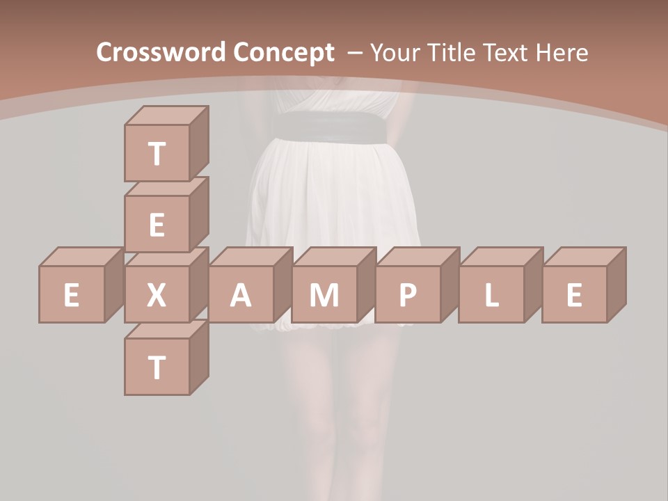 Group Chair Figure PowerPoint Template