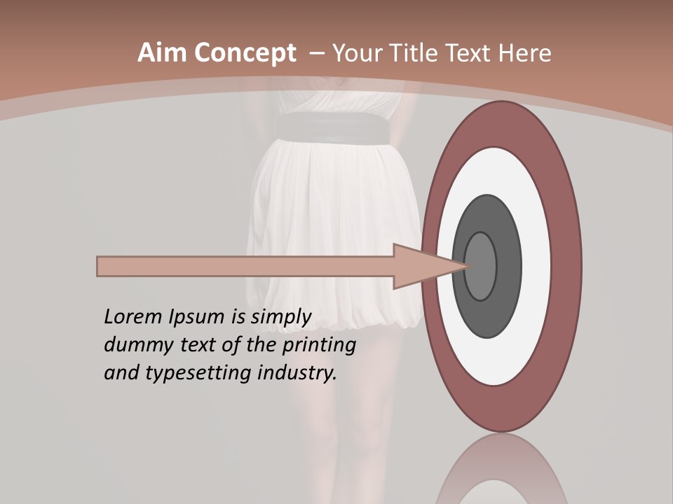 Group Chair Figure PowerPoint Template