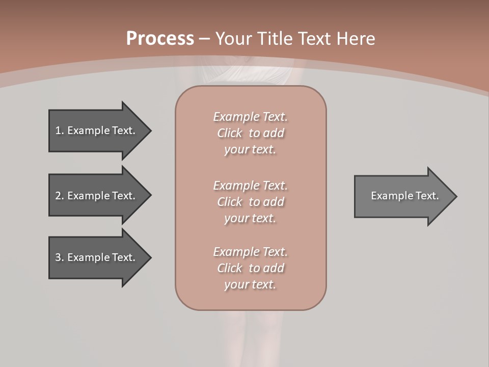 Group Chair Figure PowerPoint Template