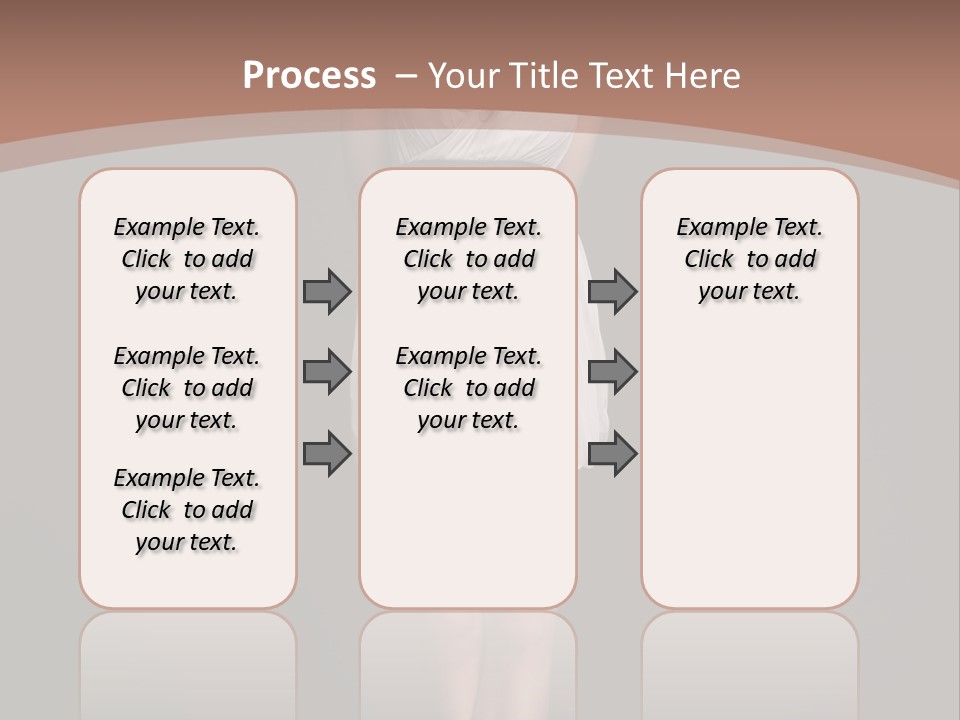 Group Chair Figure PowerPoint Template