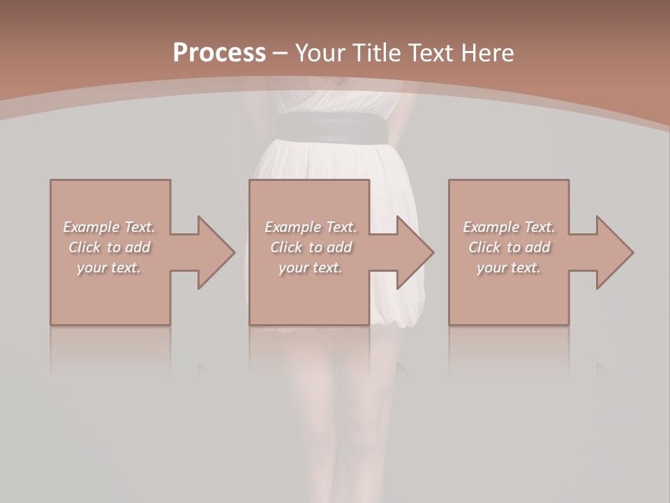Group Chair Figure PowerPoint Template