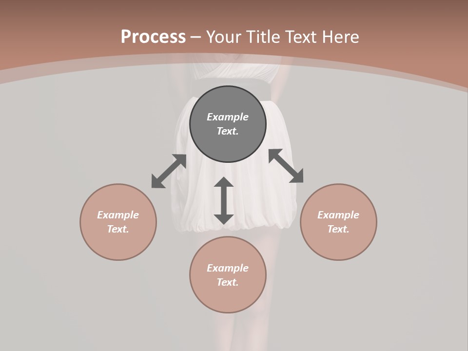 Group Chair Figure PowerPoint Template