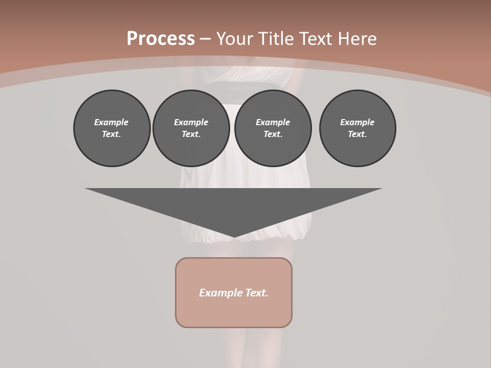 Group Chair Figure PowerPoint Template