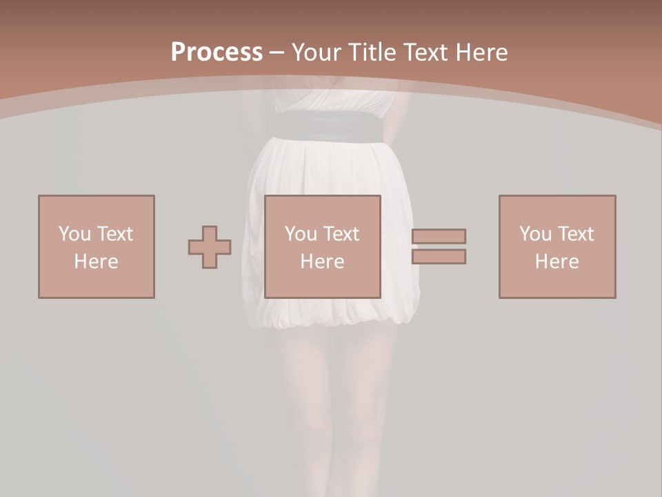 Group Chair Figure PowerPoint Template