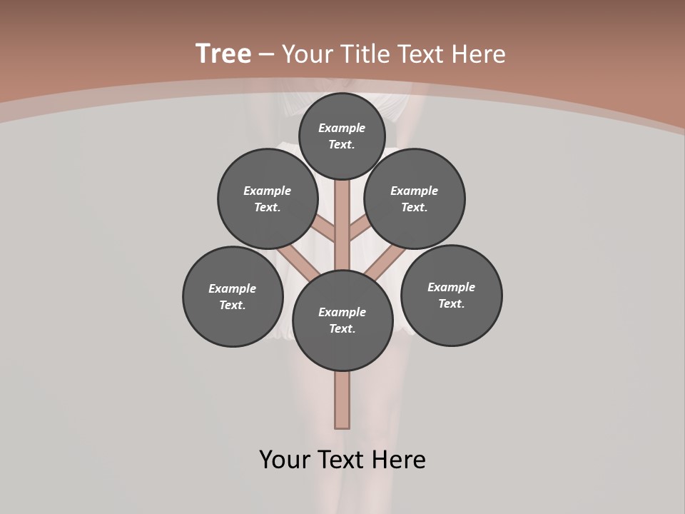 Group Chair Figure PowerPoint Template