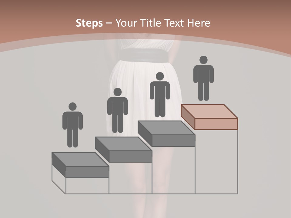 Group Chair Figure PowerPoint Template