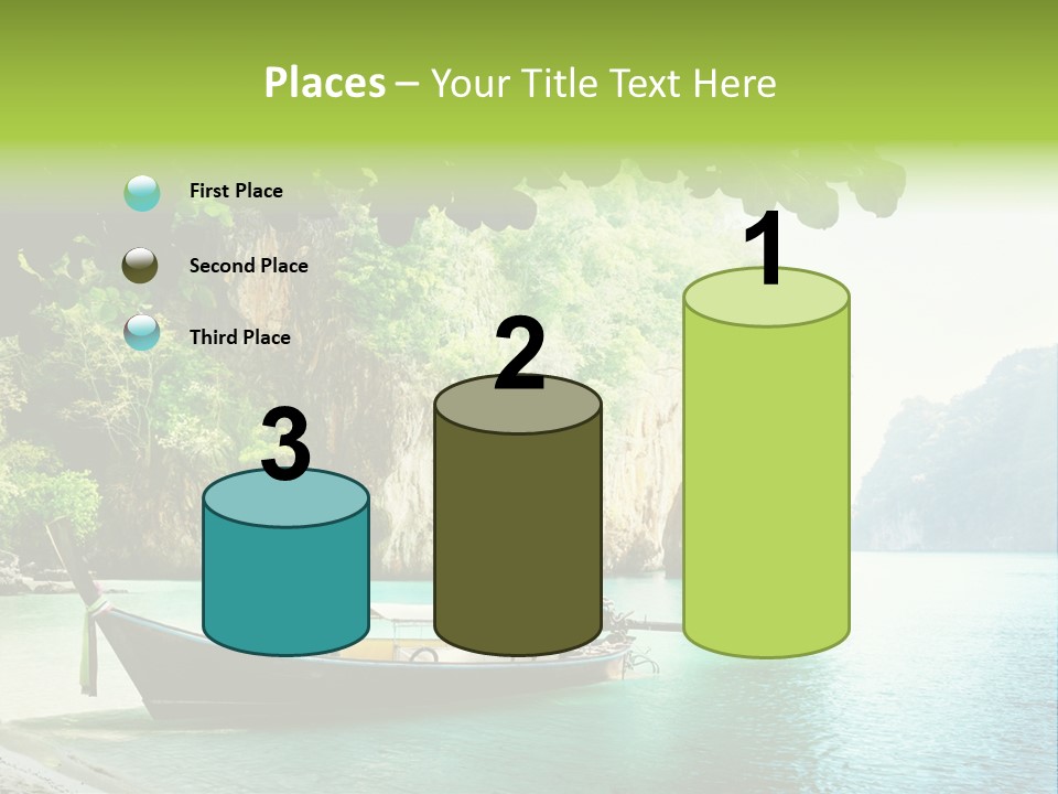 Landscape Travel Sky PowerPoint Template