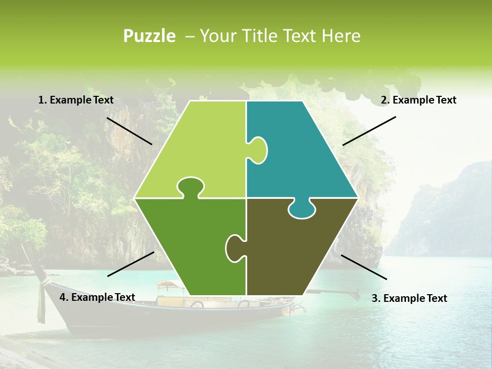 Landscape Travel Sky PowerPoint Template