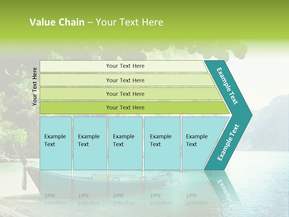 Landscape Travel Sky PowerPoint Template
