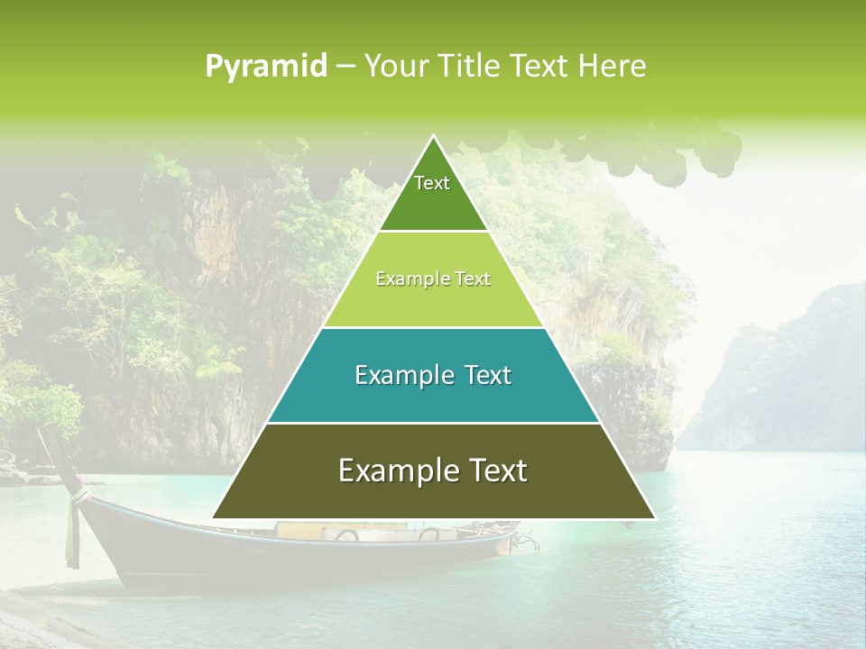 Landscape Travel Sky PowerPoint Template